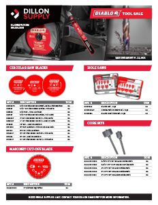 Diablo Tool Sale