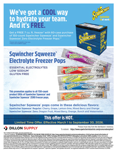 Sqwincher Free Freezer Promotion