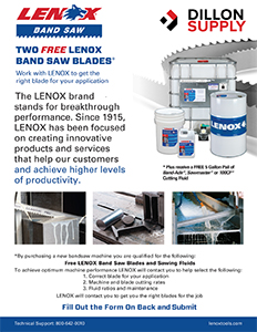 Buy A Bandsaw and Get Two Blades Free