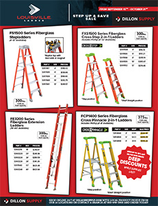Louisville Ladder : Step Up & Save Sale