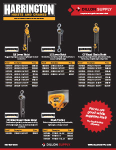 Harrington Hoist Specials