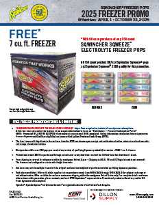 Sqwincher Free Freezer