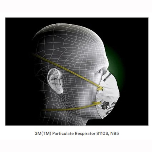 3M 8110-S N95 Particulate Respirator