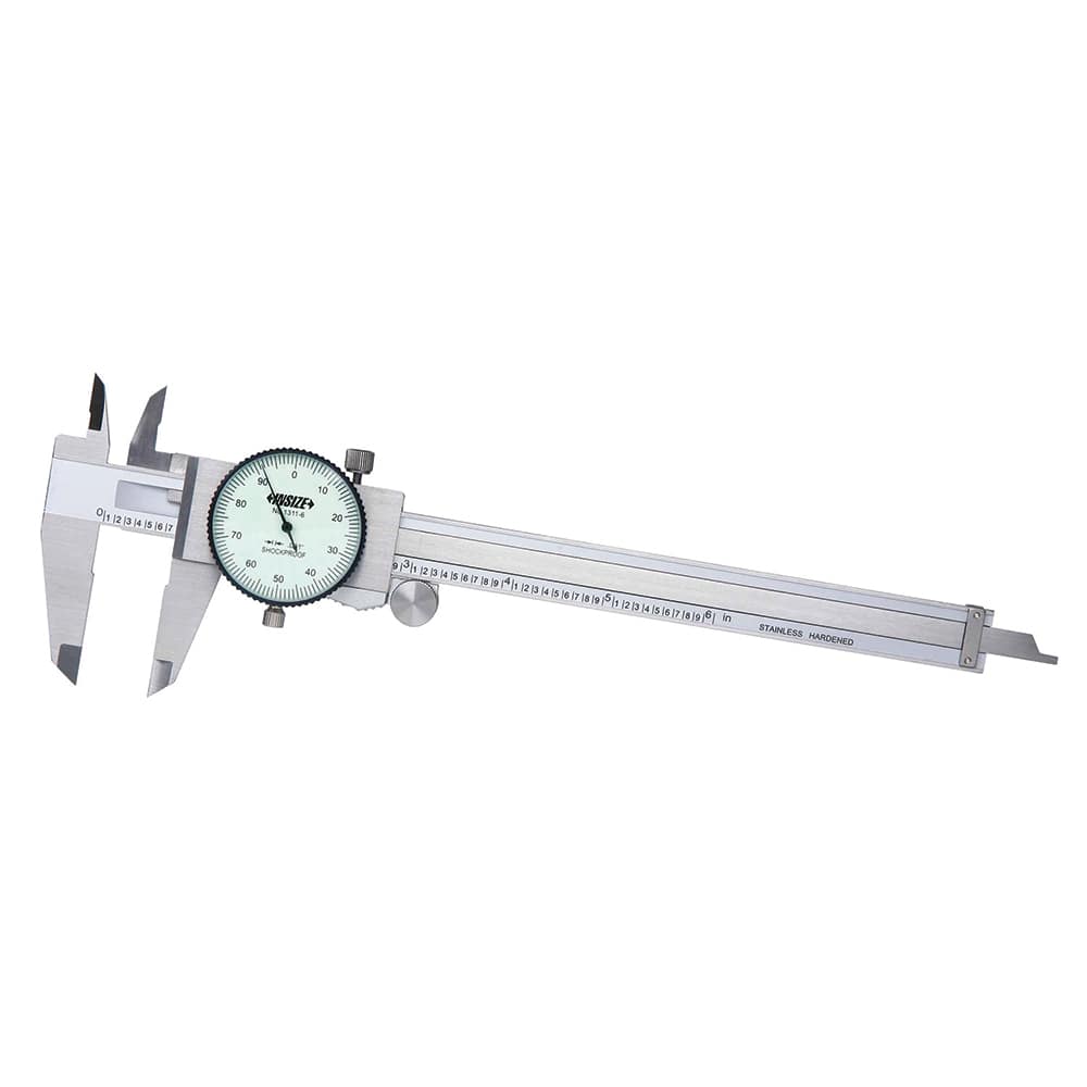 1311-6 INSIZE 6" DIAL CALIPER, INSIZE MODEL #1311-6 DIAL CALIPER 0 - 6" EDP #816028