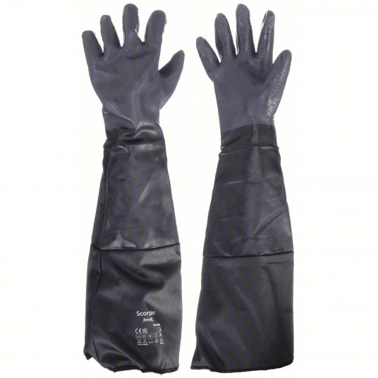 Ansell AlphaTec® 19-026 Heavy-Duty Neoprene Chemical Gloves