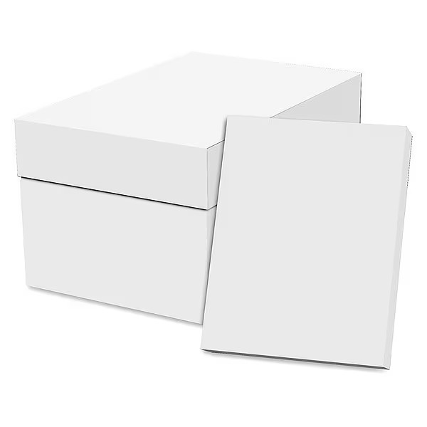 Copy Paper, 8.5" x 11", 20# weight, 5000 sheets/case