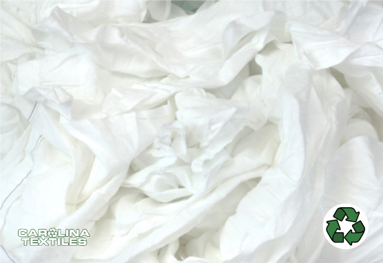 Carolina Textiles 655 WHITE SHEETING RAGS 25# * (BOX)