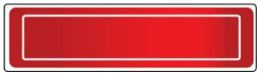 AccuformNMC® LHR104RDOR Red/Orange Reflective 1"x4" Adhesive Backed Vinyl Hard Hat Strips; 16 Strips Per Sheet