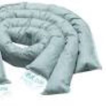 Oil-Dri® L90936 Universal Standard Absorbent Sock, 3 in Dia x 120 in L, 25 gal Absorption, Fluids Absorbed: All, Cellulose