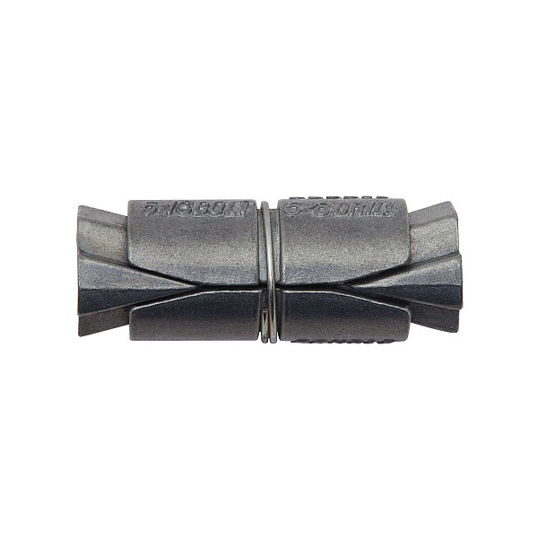 DeWALT® Double™ 09525-PWR Shield Expansion Anchor, 1/2 in Dia, 2-1/2 in OAL, Carbon Steel Pin, Tie-Wire Head