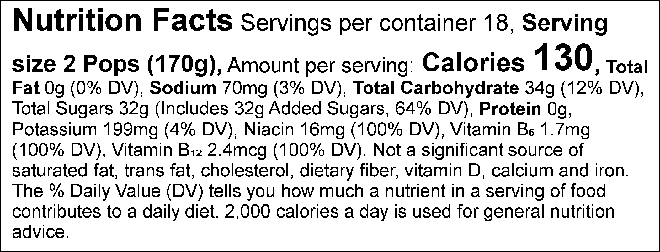 All Sport Body Quencher 10121804 Variety Pack Freezer Pops;  36  Ct