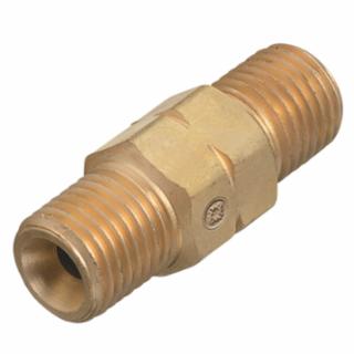 312-31 31 Hose Coupler, 200 psig, Brass, B-Size to B-Size, Acetylene/Fuel Gases, CGA-022 RH/CGA-023 LH