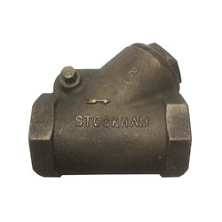 B-321 Series 1 Bronze Check Valve 150# Threaded Ends Y-Pattern Swing Check