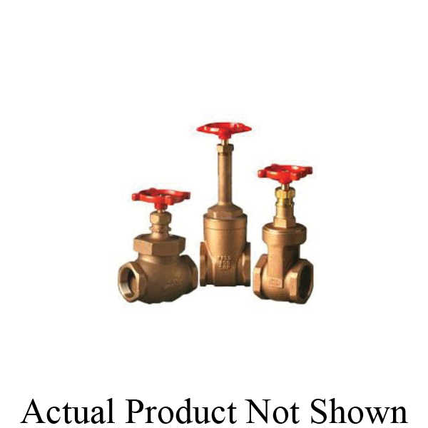 CRANE® Stockham® B-120 1/4 Gate Valve, 1/4 in Nominal, Thread End Style, 150 lb, Bronze Body, Handwheel Actuator