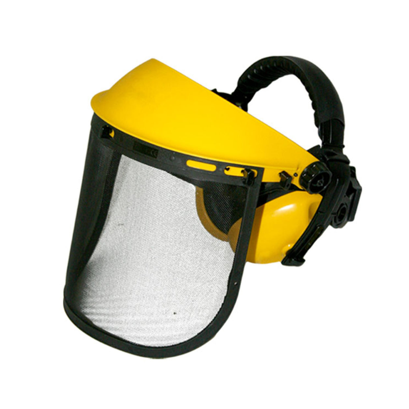 F856PK-Yellow Forester Face Shield & Hearing Protection Kit
