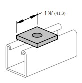 3/8" SQ WASHER E-GALV