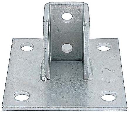 KF2072ASQ EG 3-1/2 4 HOLE POST BASE SQ