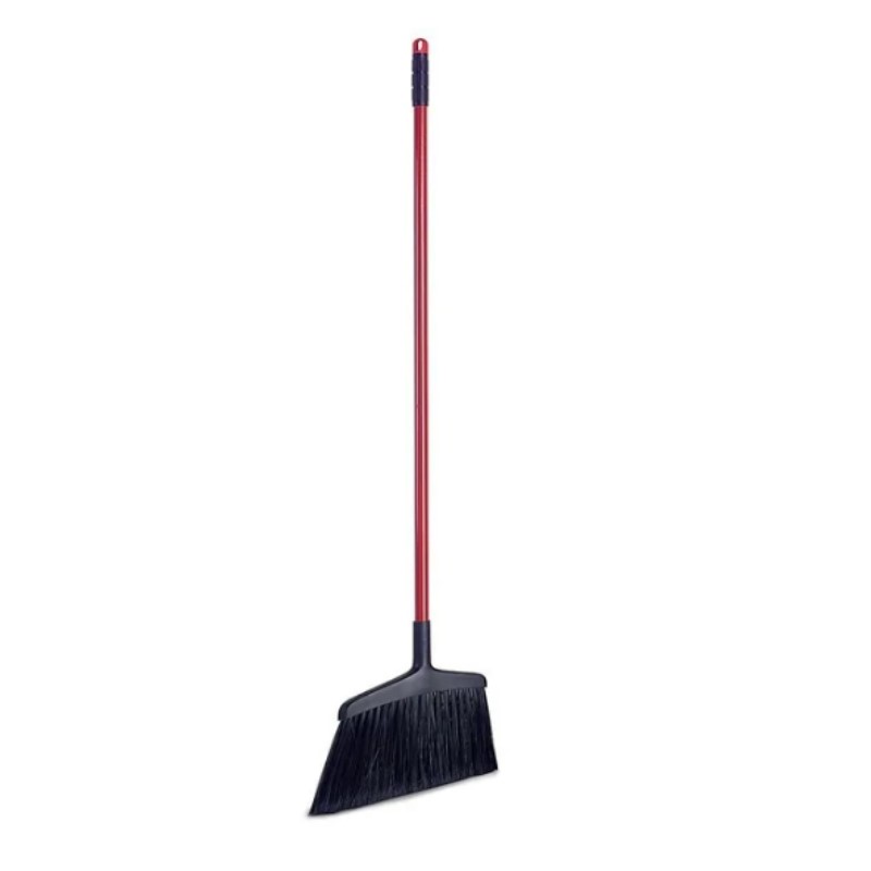Libman® 997 Wide Commercial Angle Broom – 15" Sweep, 55" Steel Handle