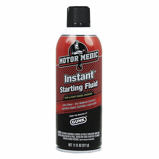 M35-15 Starting Fluid: 11 oz Size, Can, 0.7 Specific Gravity