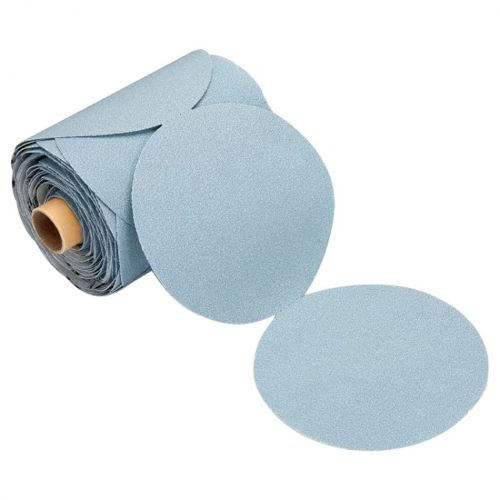 22-342-080 - BaseCut™ 6" 80 Grit Aluminum Oxide Non-Vacuum PSA Disc Roll (100 Pieces)