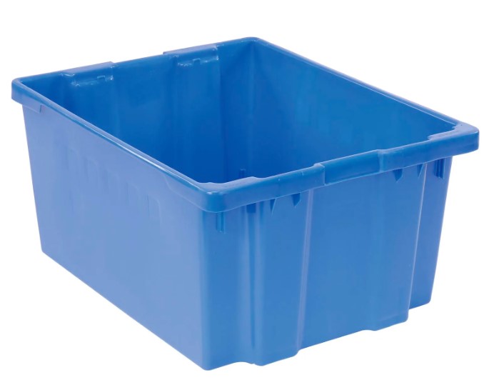 Polylewton® Stack-N-Nest SN3024-15 Polyethylene Container 30"L x 24"W x 15"H