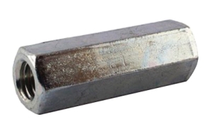 Brighton Best 1/2-13 Hex Coupling Nut ASTM A563