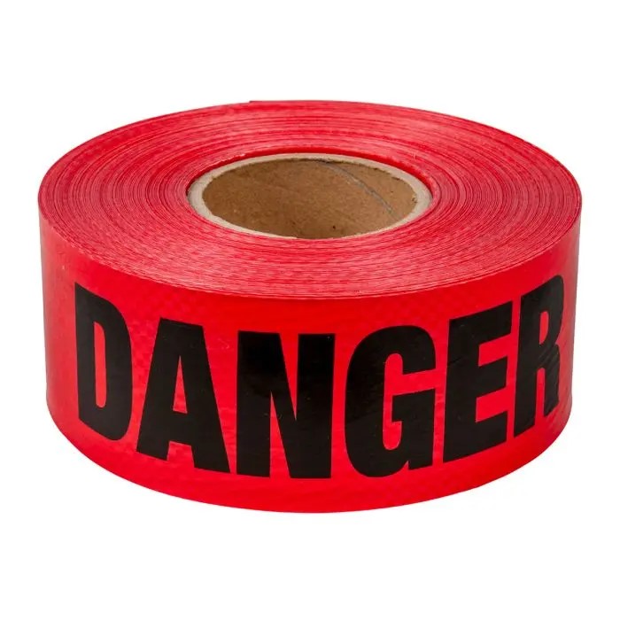 C.H.Hanson® 16031 DANGER Barricade Tape 500' x 3" x 5 Mil Reinforced