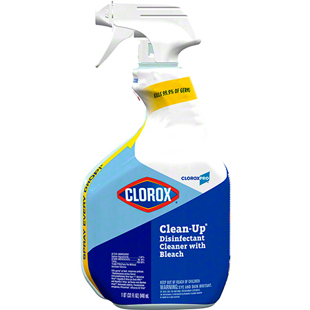 CloroxPro™ Clorox® Clean-Up® Disinfectant Cleaner w/Bleach - 32 oz. (9/CS)