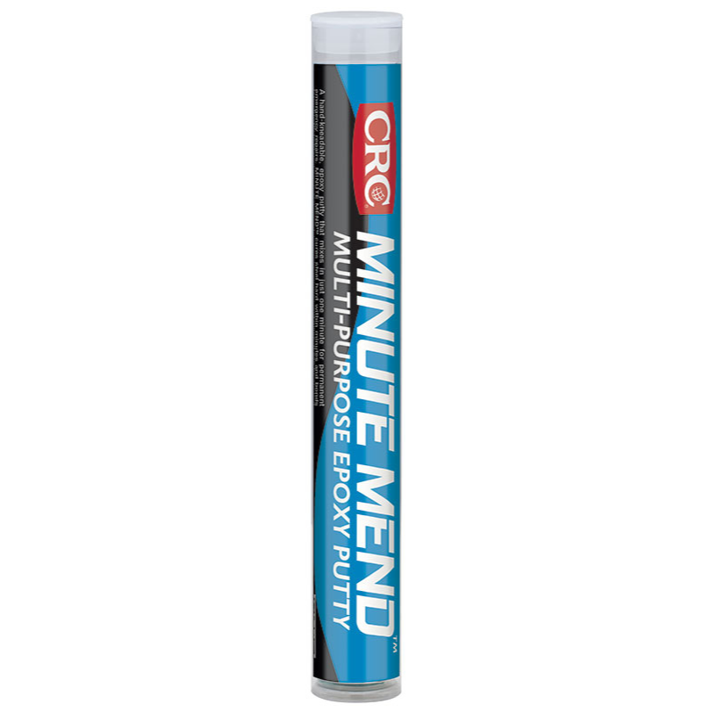 CRC® 14070 Minute Mend™ Non-Flammable Epoxy Putty, 4 oz Stick, Putty Form, Green/White, 1.98