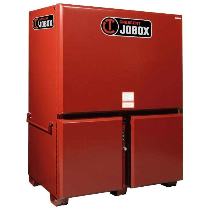 JOBOX 1-669990 Tradesman Field Office, 63 x 42 x 79 in, Brown