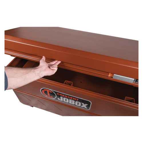 CRESCENT JOBOX® Site-Vault™ 2-655990 Heavy Duty Chest Jobsite Box, 31 in H x 60 in W x 24 in D
