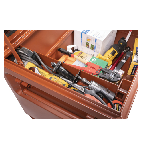 CRESCENT JOBOX® Site-Vault™ 2-655990 Heavy Duty Chest Jobsite Box, 31 in H x 60 in W x 24 in D