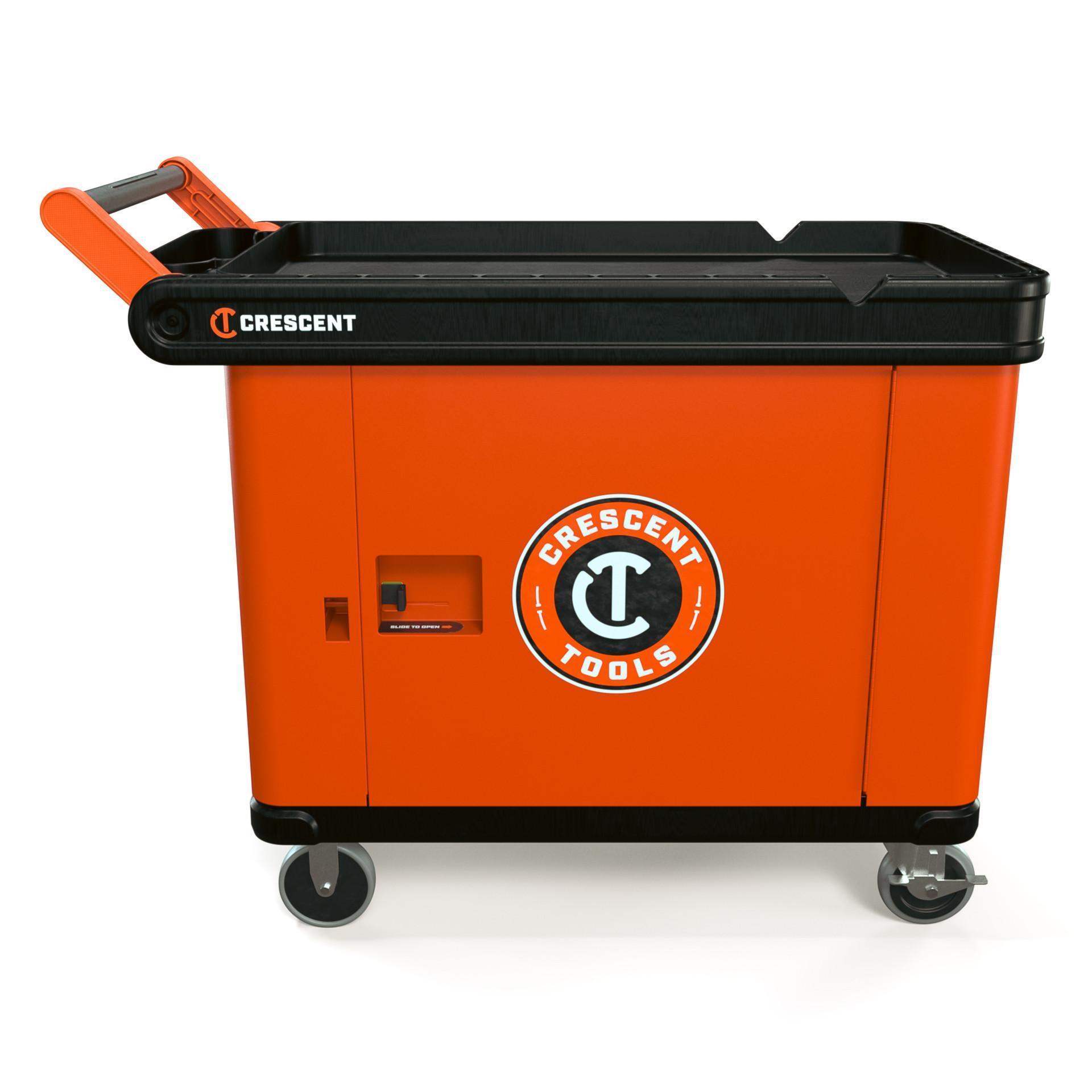 Crescent® IUC2SCBM-1DLR  RAILWORKS Utility Cart with Single Door Lockable Storage