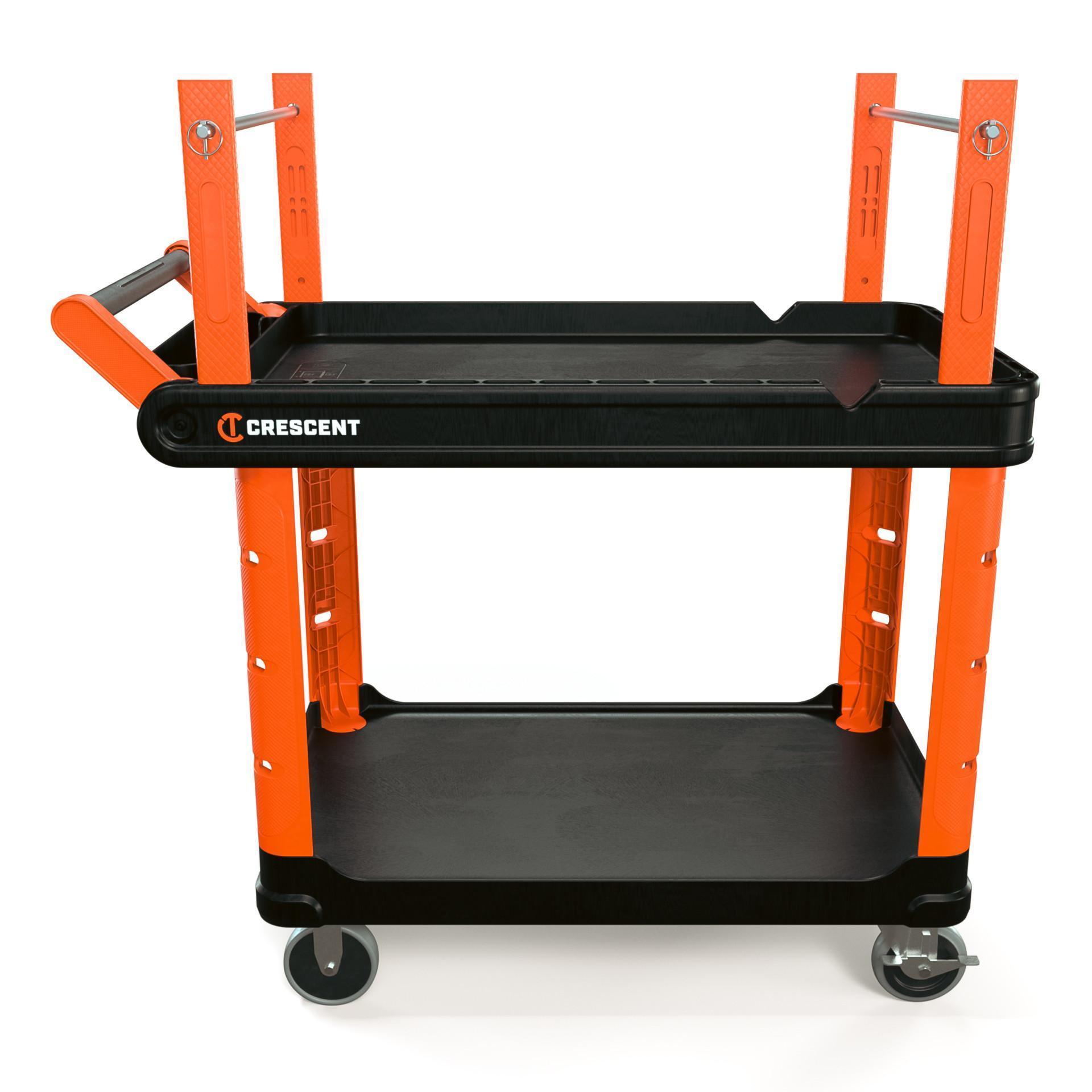 Crescent® IUC2SCBM-RCPR  RAILWORKS Utility Cart with Wire Spool Holder