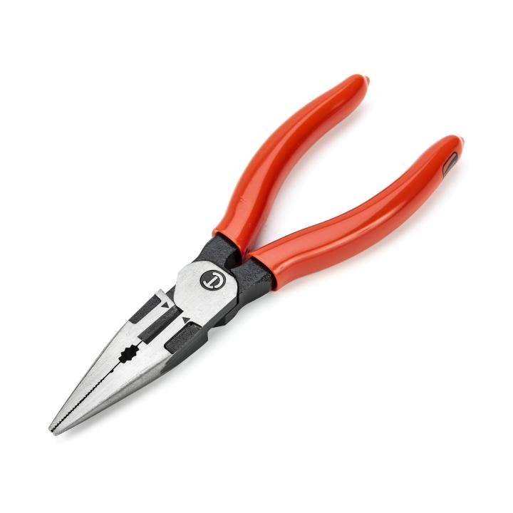 Crescent® Z6546-06 Plier, Long Nose Jaw Alloy Steel Jaw, 2 in L Jaw x 0.12 in W Jaw, 6.2 in OAL