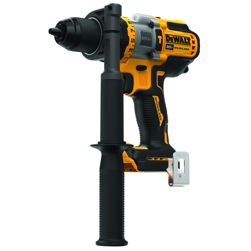 DeWALT® DCD999B Brushless Cordless Hammer Drill/Driver, 1/2 in Nitro-Carburized Metal Ratcheting Chuck, 20/60 V, Li-Ion Battery