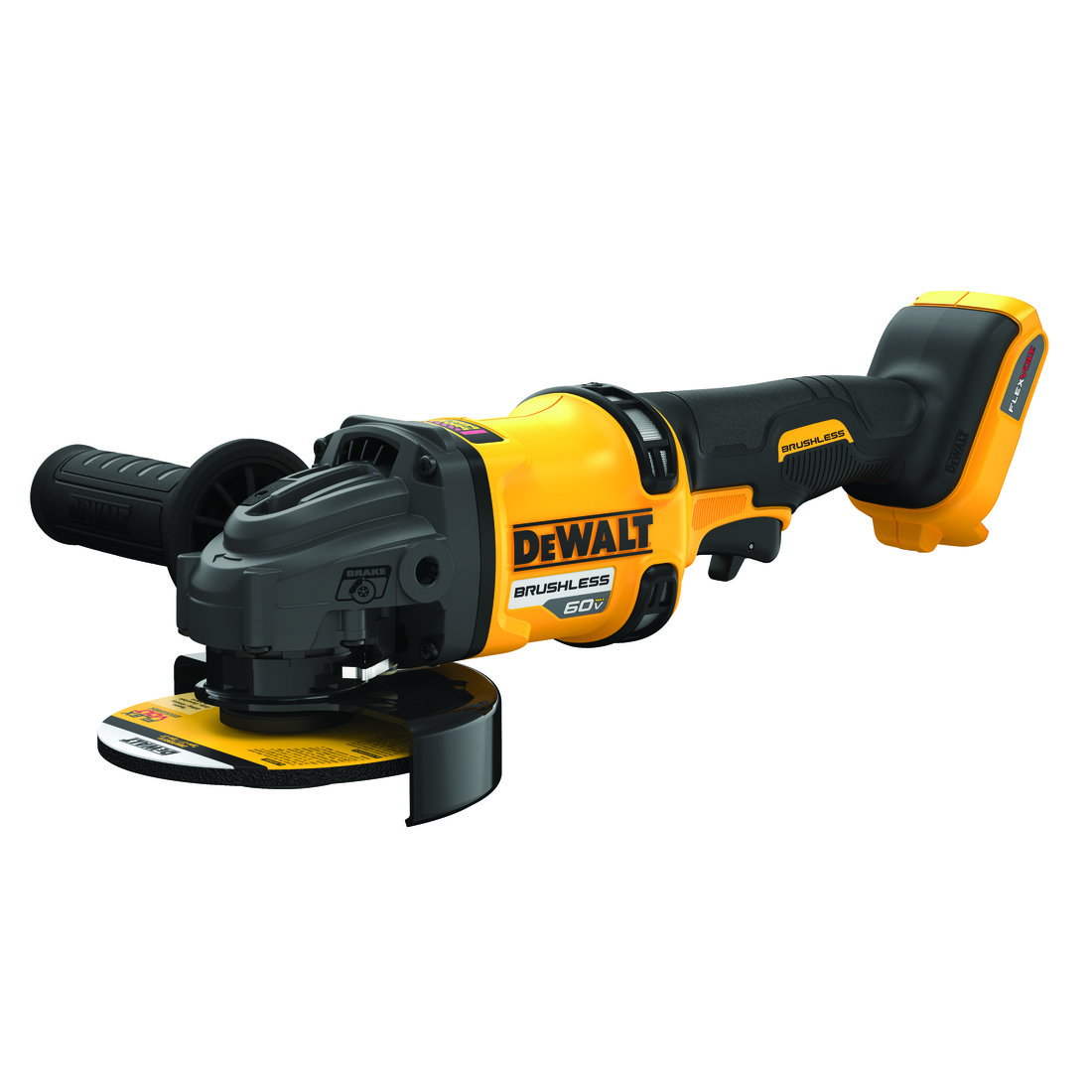 DEWALT DCG418B 60V MAX* 4-1/2" - 6" Grinder with KICKBACK BRAKE (Tool Only)