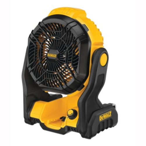 DeWALT® DCE512B Cordless Jobsite Fan, 20V MAX Compatible, 500 cfm Air Flow, 11 in Dia