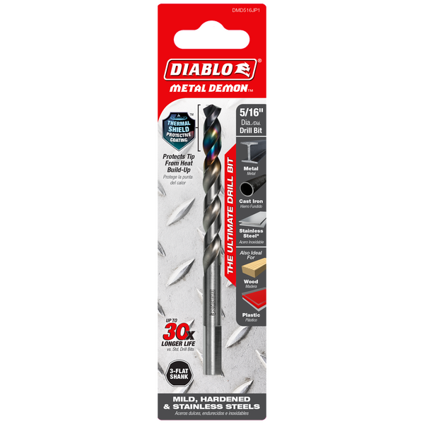 Diablo® DEMON High Speed Steel Drill Bit 5/16 in