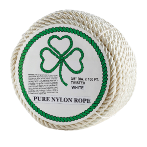 Erin Rope SBN080100 #8 (1/4)X100' NYLON SASH CORD SOL