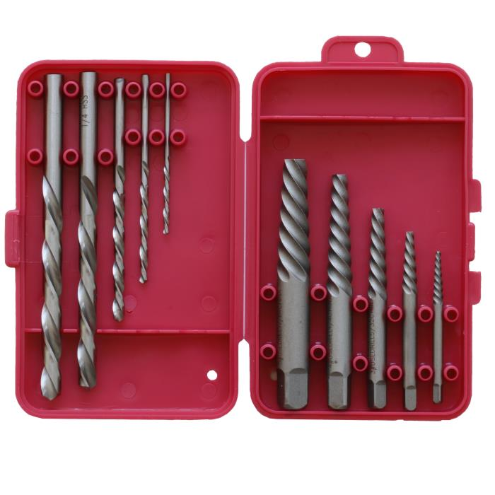 Qualtech Screw Extractor Set #1-5 With Drills
