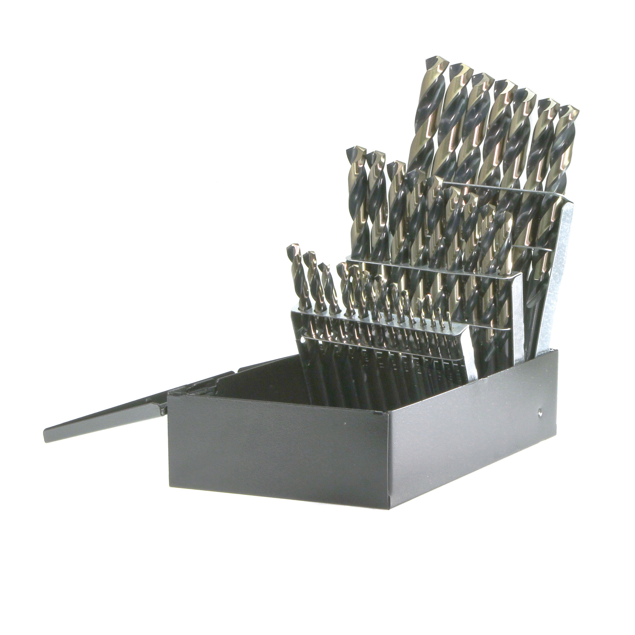 Drillco 400N29 29 PC Jobber Length Drill Set 1/16-1/2"