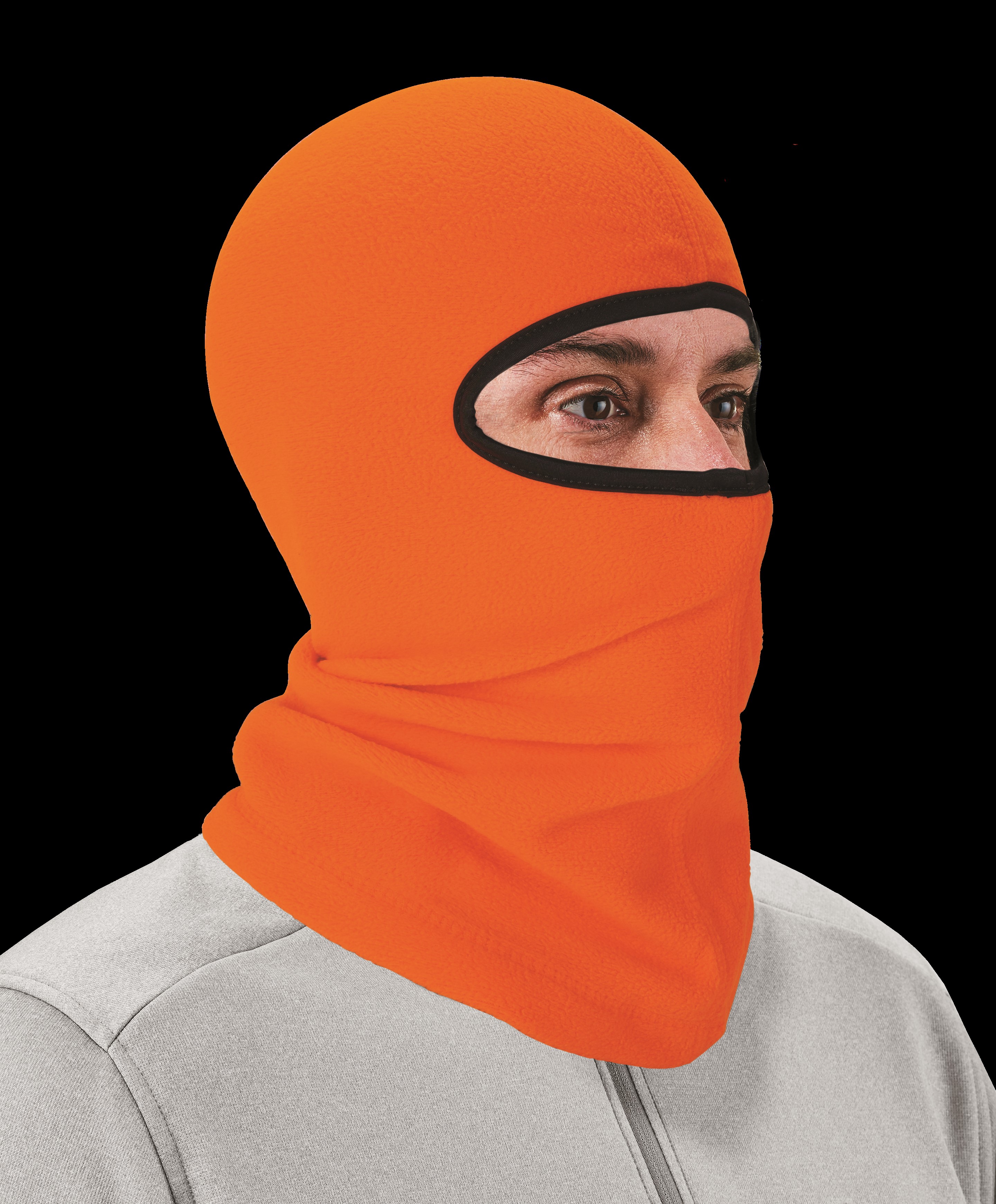 Ergodyne® N-Ferno 6821 Balaclava Orange Face Mask - Fleece