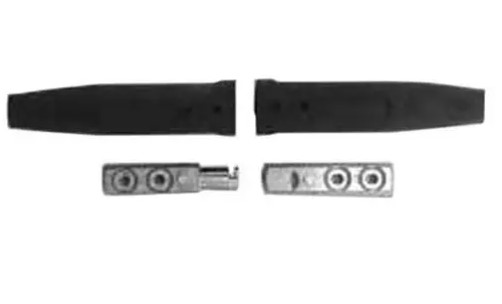 ESAB® 9425-1110 Welding Cable Connector, Single Ball-Point Connection, 1-4 Cap., Male, 2/PK