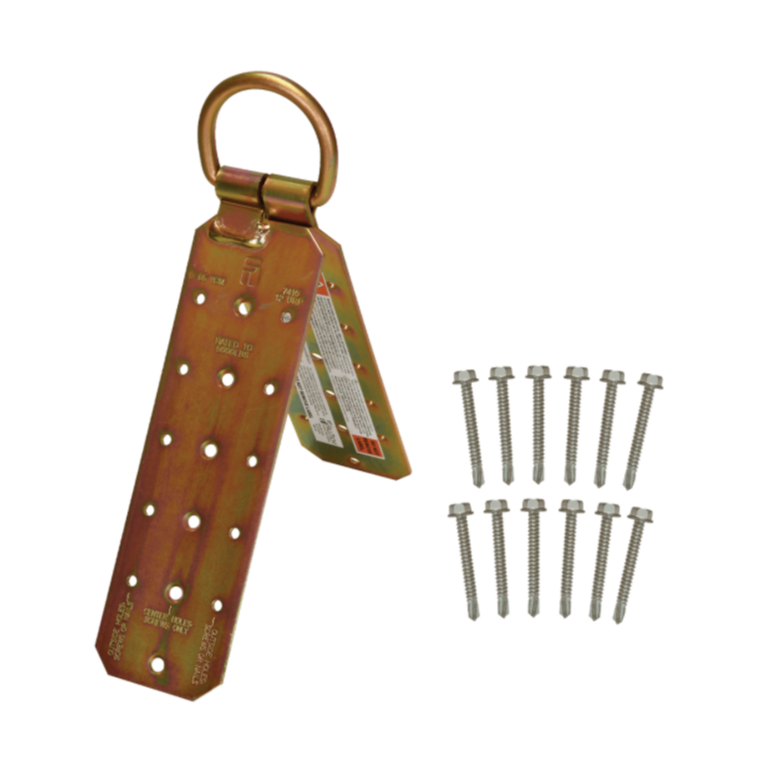 FALLTECH 7410M Hinged Reusable Anchor for Steel Deck and Metal Roofing