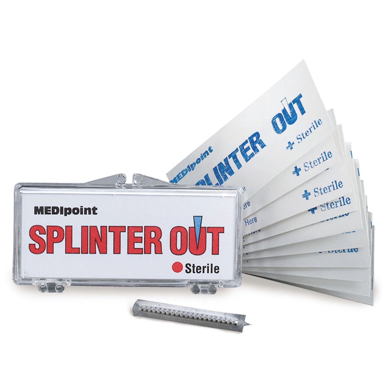 First Aid Only® Disposable Splinter Out Kit, 10 Components, For Use With Splinter