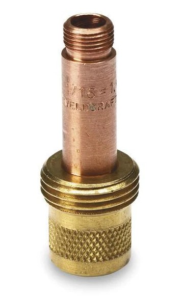 Inweld 45V25 Linde/Weldcraft & 45V Series Gas Lens Collet Body 1/16" (2/Pack)