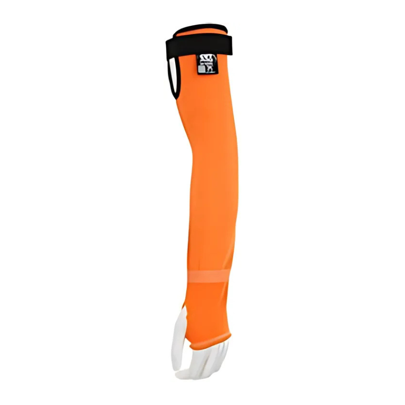 MCR Safety 9218OVT Cut Pro® Arm Protection Sleeve, 18 in L, Orange