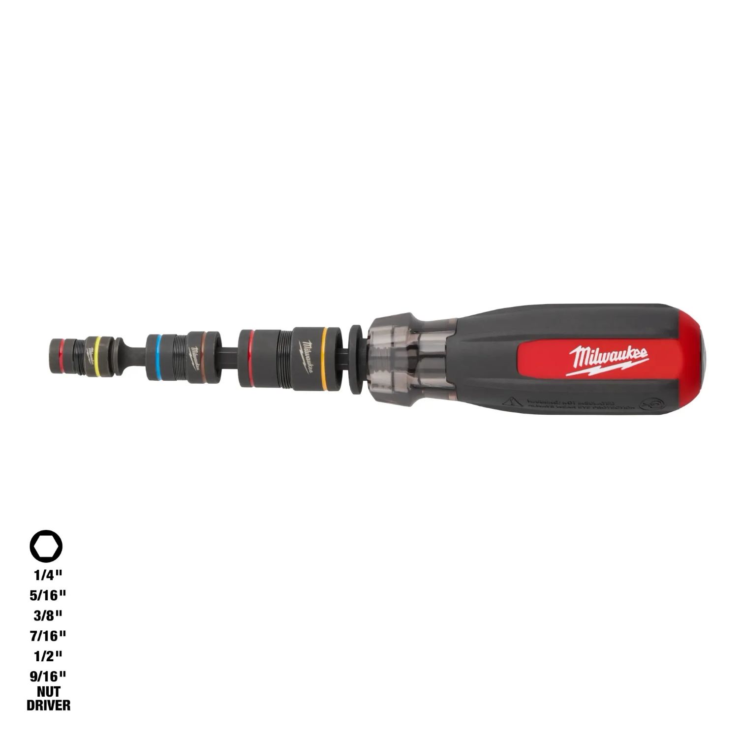 Milwaukee® 48-22-2921 Multi-Nut Driver W/ SHOCKWAVE Impact Duty™ (flip) Magnetic Nut Driver