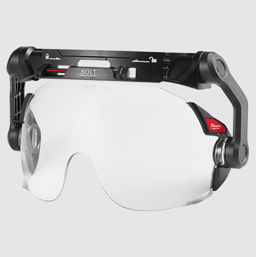 Milwaukee® 48-73-1411 BOLT™ Eye Visor - Clear Dual Coat Lens (Compatible with Milwaukee® Safety Helmets Only)